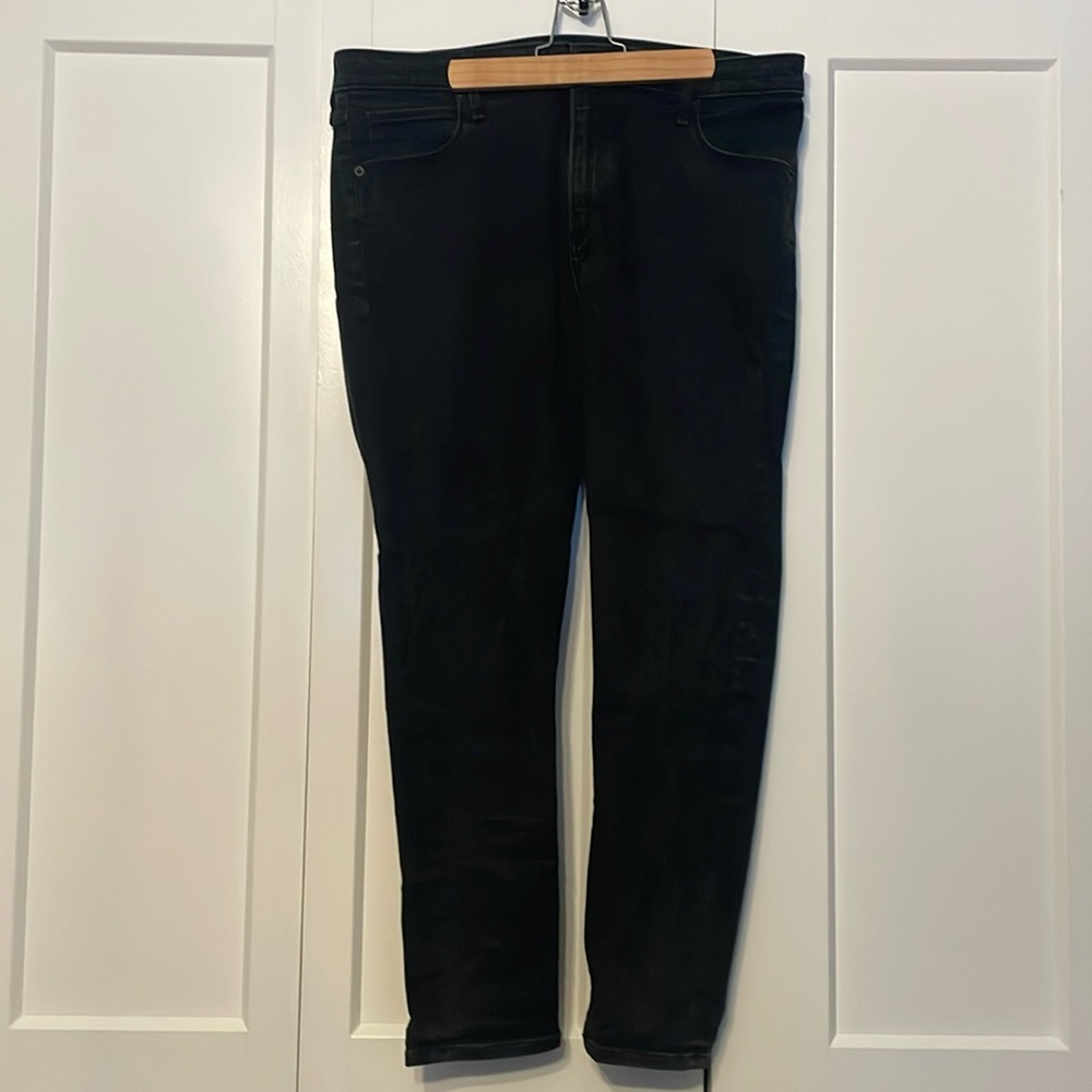 Abercrombie Grey/Black Skinny Jeans Size 16/33